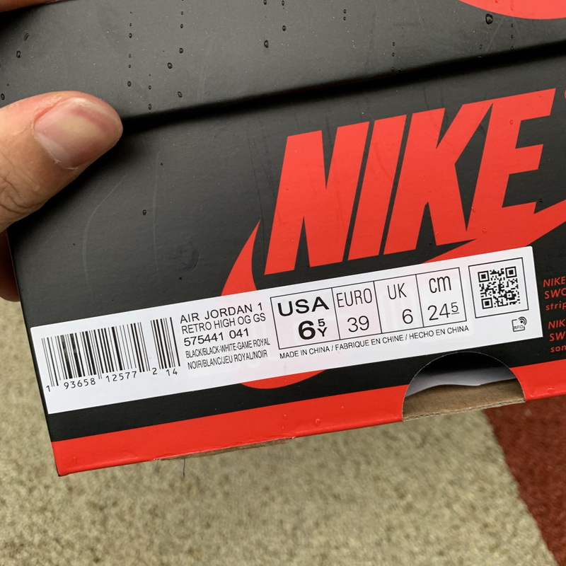 Air Jordan 1 High OG “Game Royal” GS