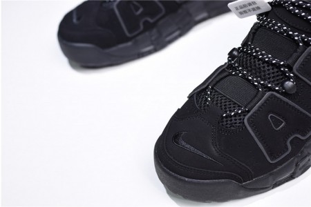 Nike Air More Uptempo Black Reflective