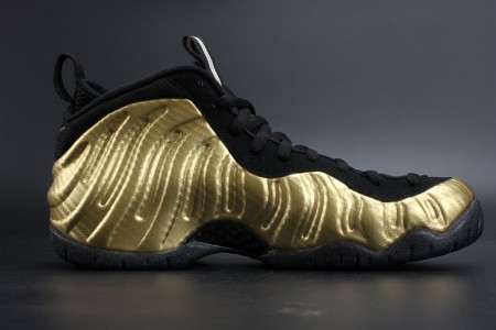Air Foamposite Pro Metallio Gold Black mens