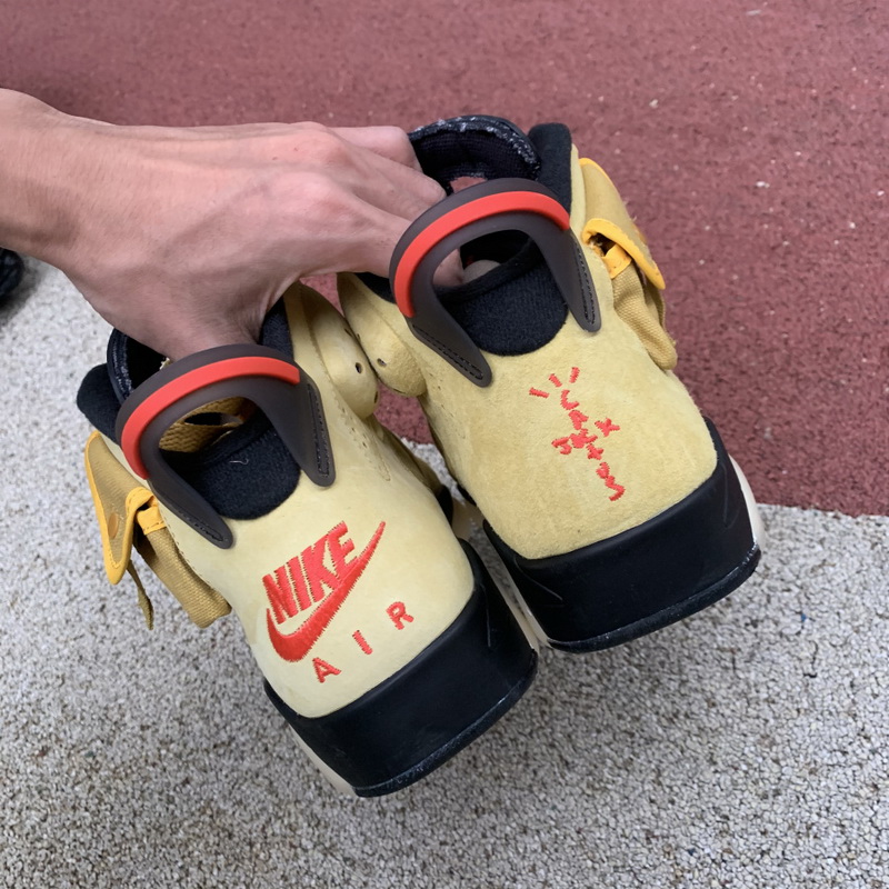 Travis Scott x Air Jordan 6 Wheat Yellow