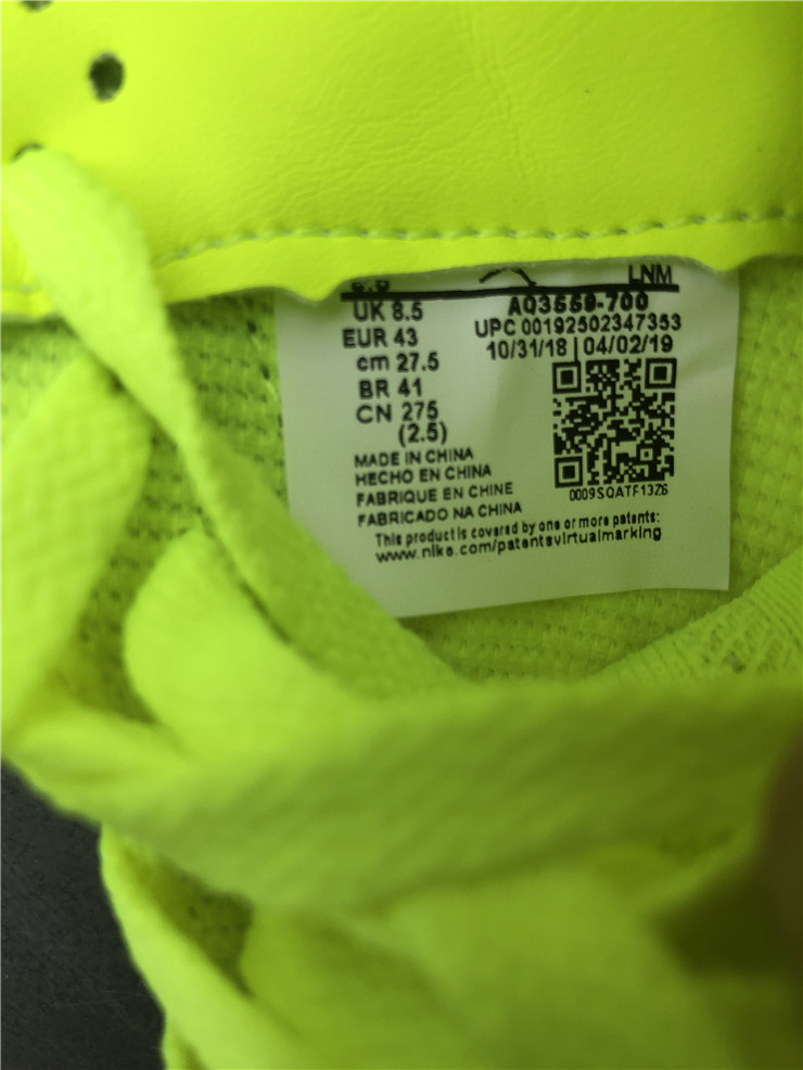Air Jordan 4 Flyknit Fluorescent Green