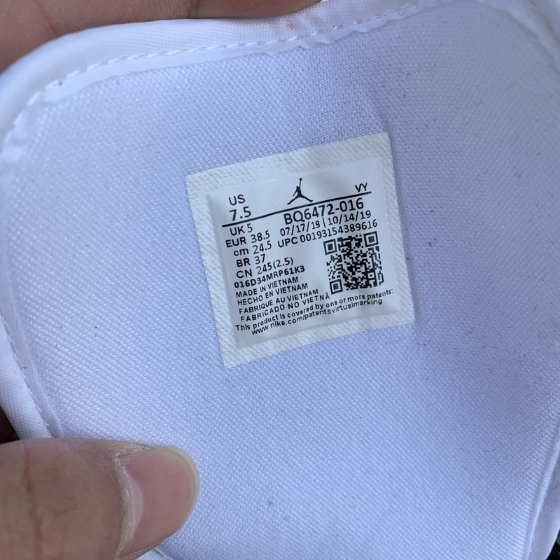 Jordan 1 Mid Black Noble Red