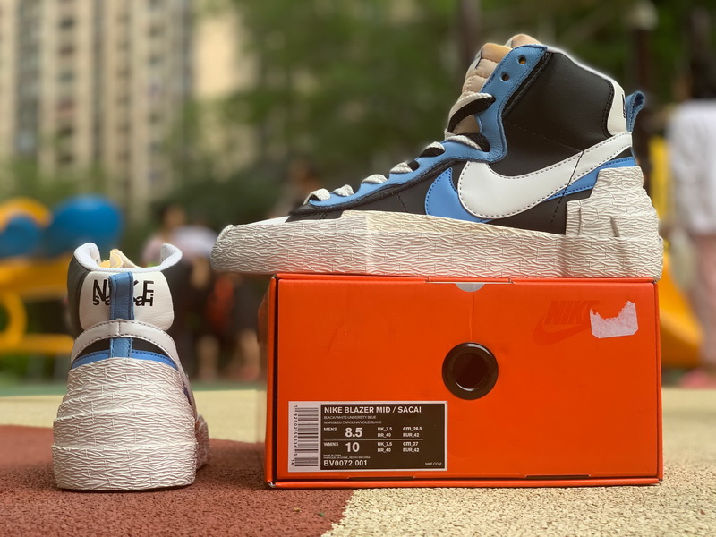Nike Blazer Mid sacai White Black Legend Blue
