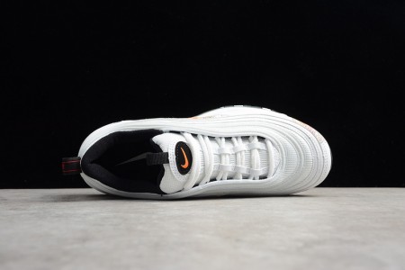 Nike womens Air Max 97 whiteorange flower