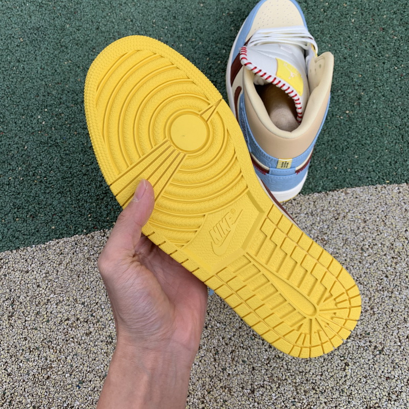 Jordan 1 Mid Fearless Maison Chateau Rouge