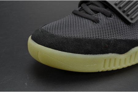 NIKE AIR YEEZY 2 SOLAR RED black mens