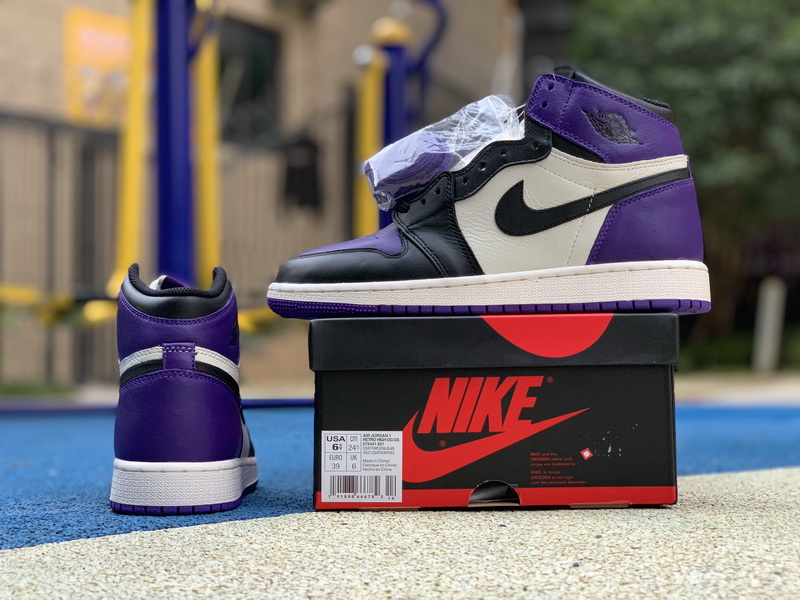 Air Jordan 1 “Court Purple”GS