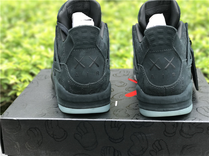 KAWS x Air Jordan 4 Black
