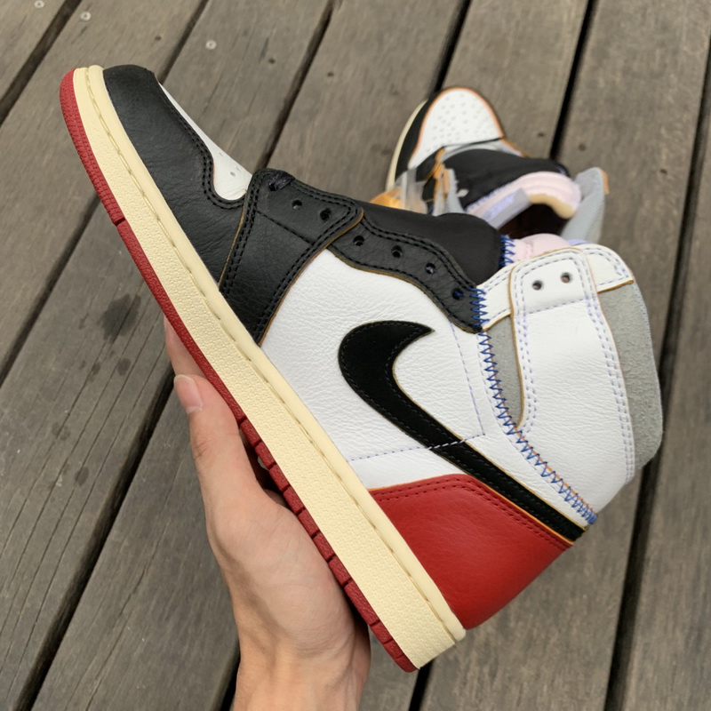 Union x Air Jordan 1 Retro High OG NRG White Red