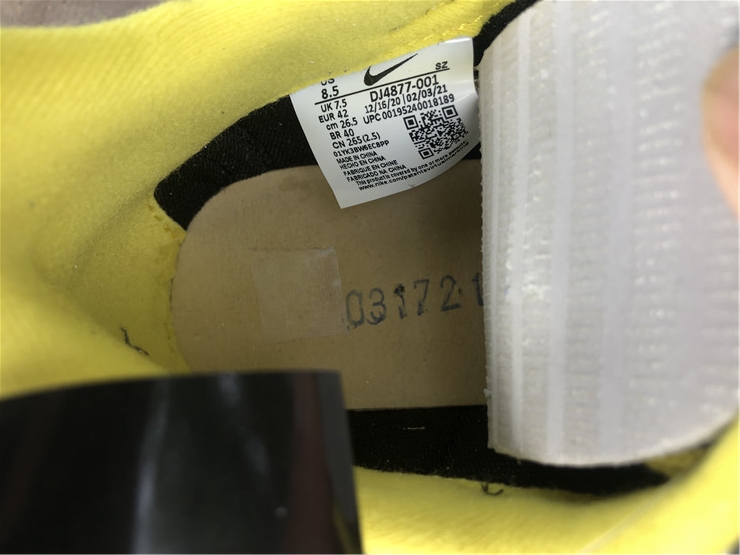 Undercover x Sacai x Nike LD Waffle ''White Yellow''