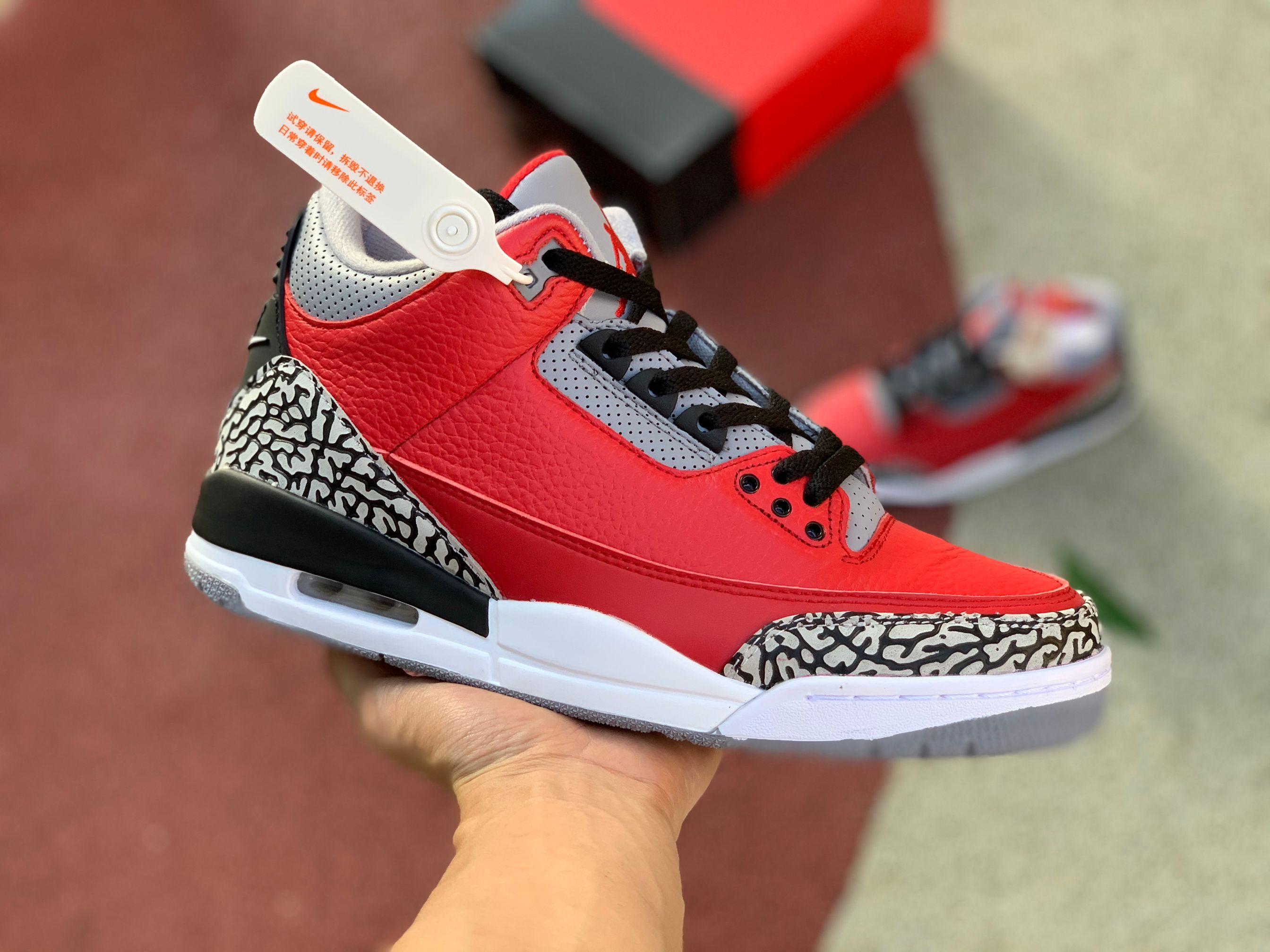 Air Jordan 3 “Red Cement”