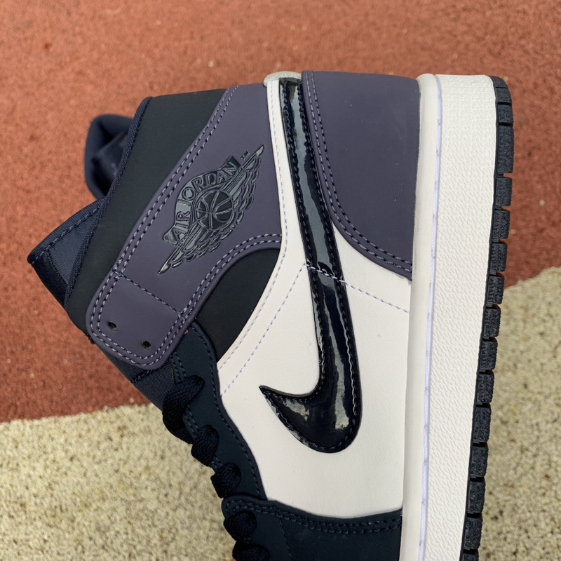 Jordan 1 Mid Obsidian Sanded Purple