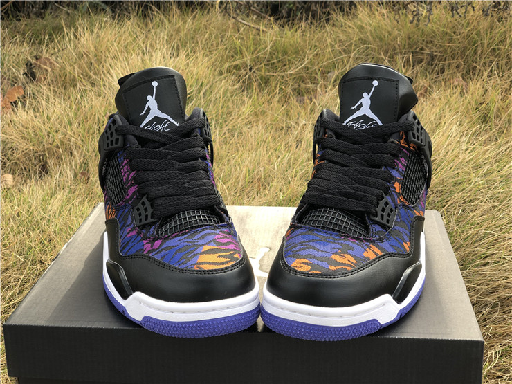 Air Jordan 4 Tiger Pattern Camouflage