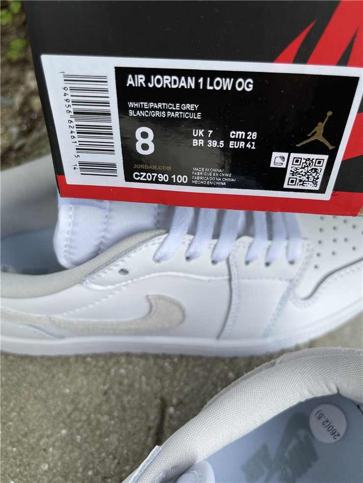 Air Jordan 1 Retro Low OG 'Neutral Grey' 2021