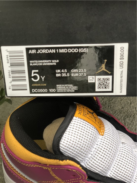 Air Jordan 1 Mid ''The day of the dead''