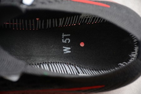 NikeLab Air VaporMax FlyknitBlack/Big Red womens