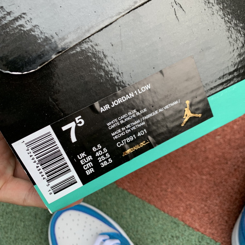 Air Jordan 1 Low SB X Eric Koston 'Powder Blue'