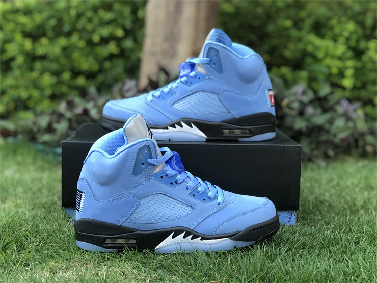 Air Jordan 5 UNC North Carolina Blue