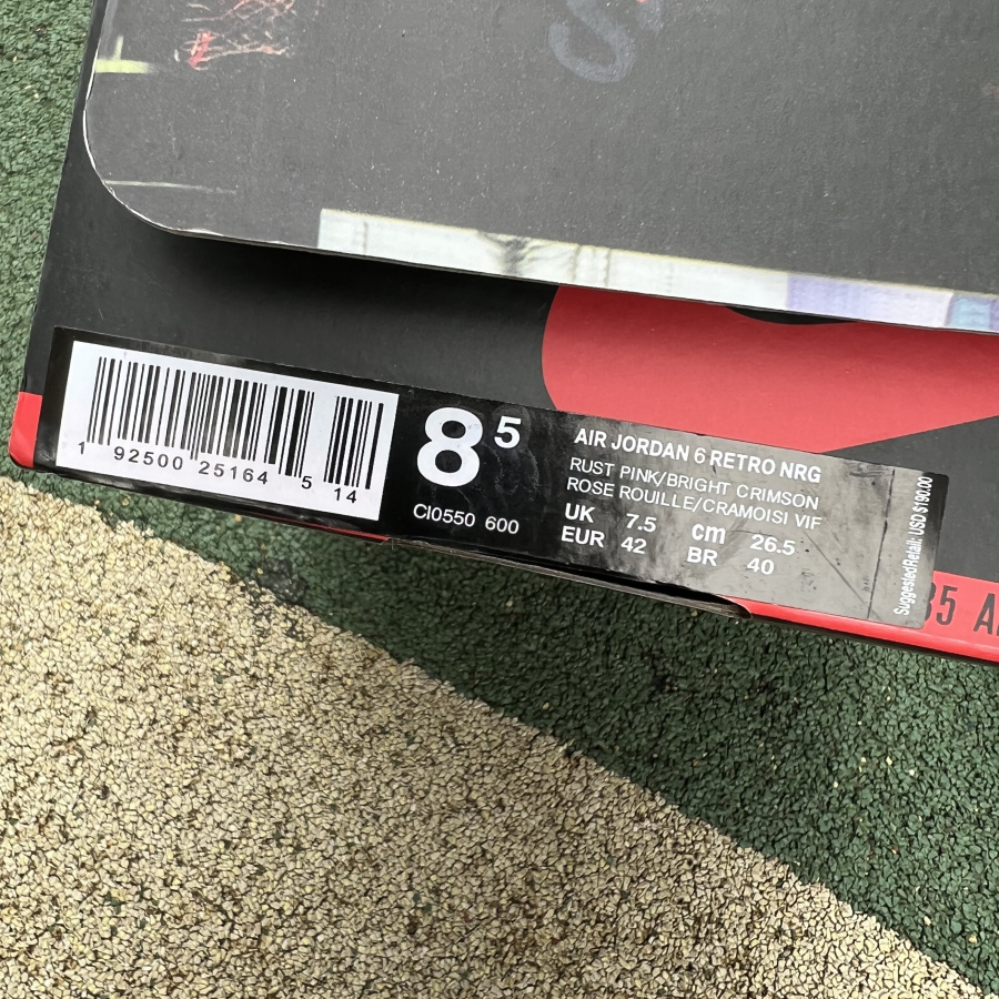 Air Jordan 6 “Aleali May”GS