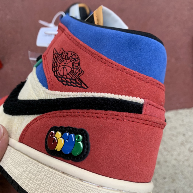 Jordan 1 Mid Fearless Blue the Great