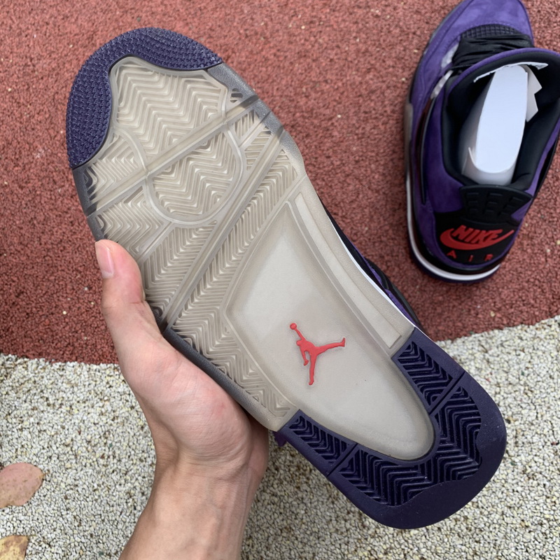 Travis Scott x Air Jordan 4 Purple