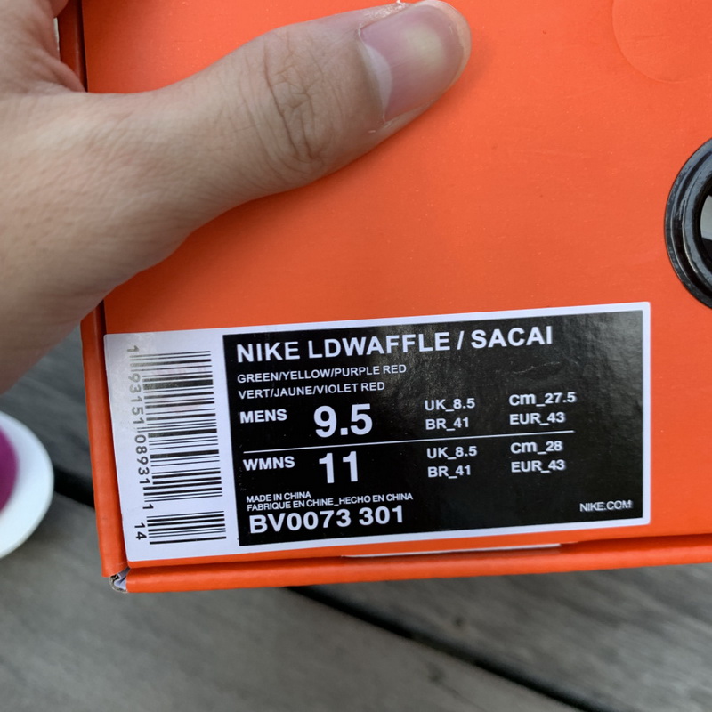 Sacai x Nike LD Waffle Shoes