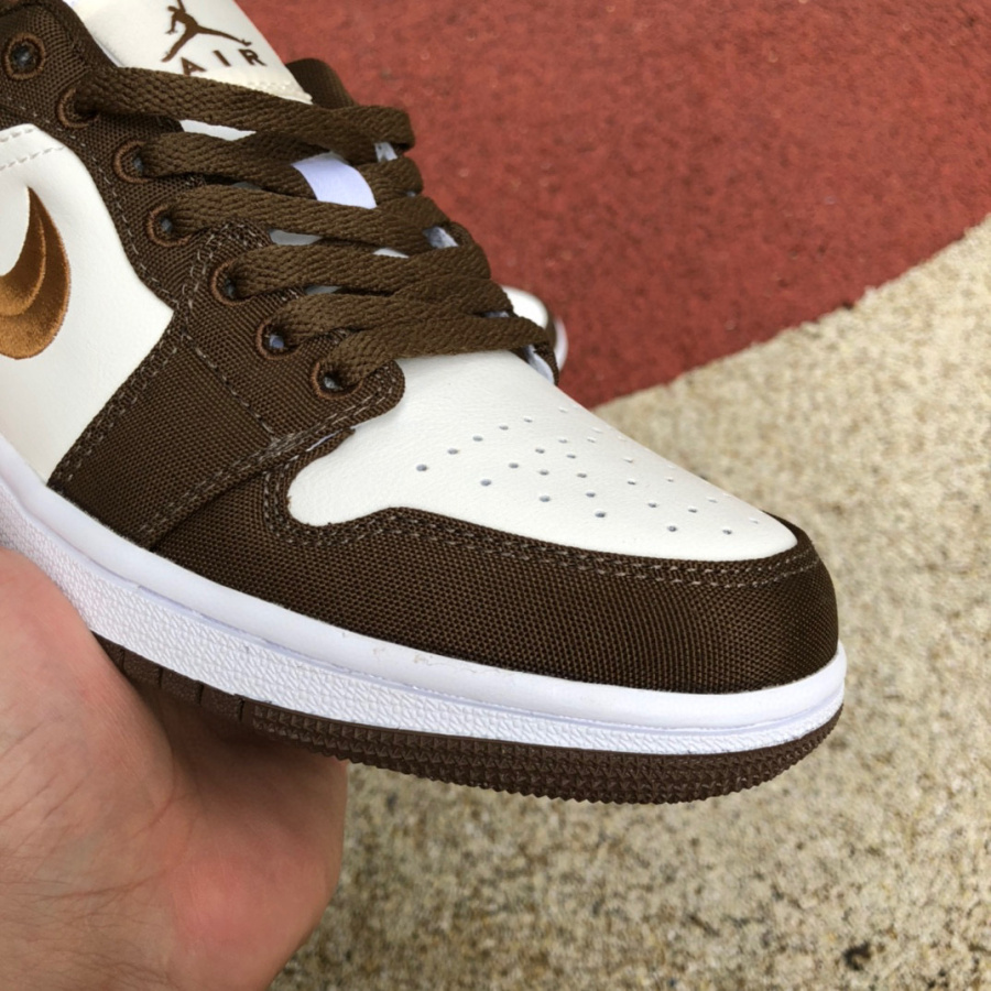 Air Jordan 1 Low SE Brown Canvas