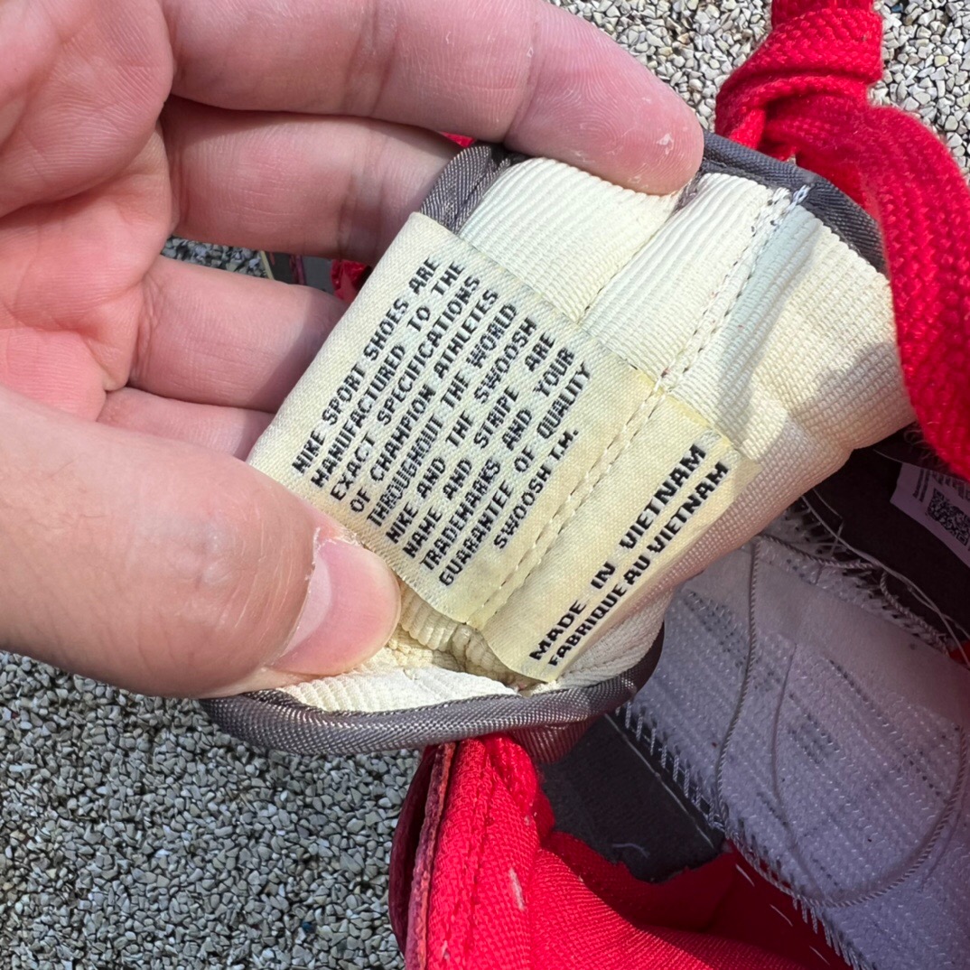 Nike Dunk High 1985 Red Acid Wash