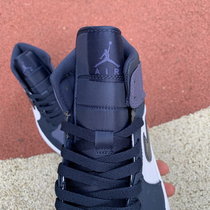 Jordan 1 Mid Obsidian Sanded Purple