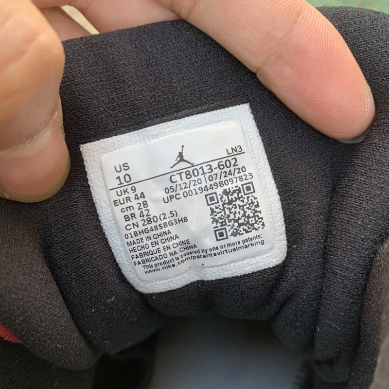 Air Jordan 12 “Reverse Flu Game”