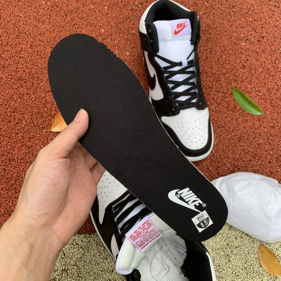 Nike SB Dunk High Black and White