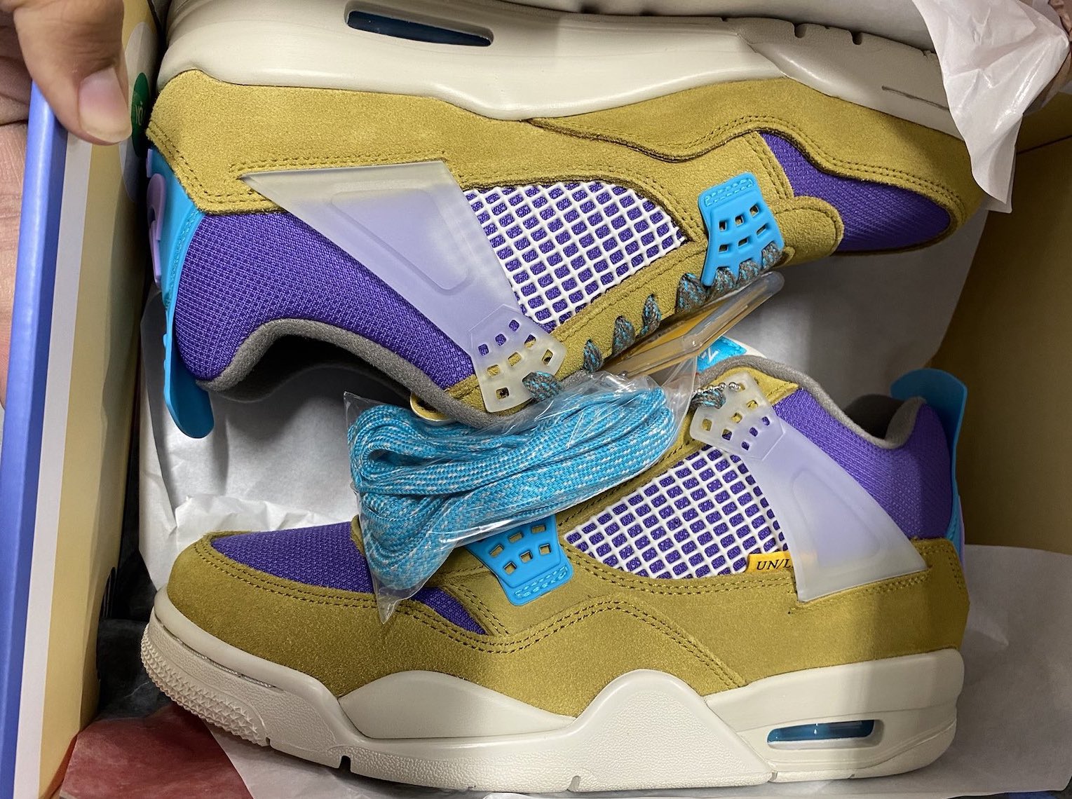 Union x Air Jordan 4 30th Anniversary Desert Moss