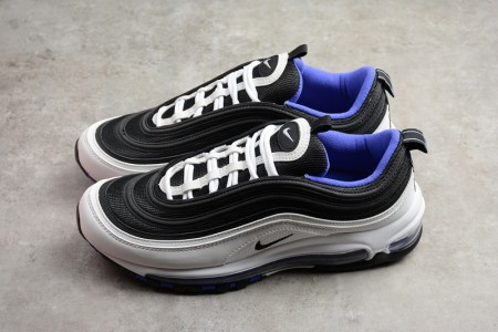 NIKE mens Air Max 97White/Black-Persin Violet