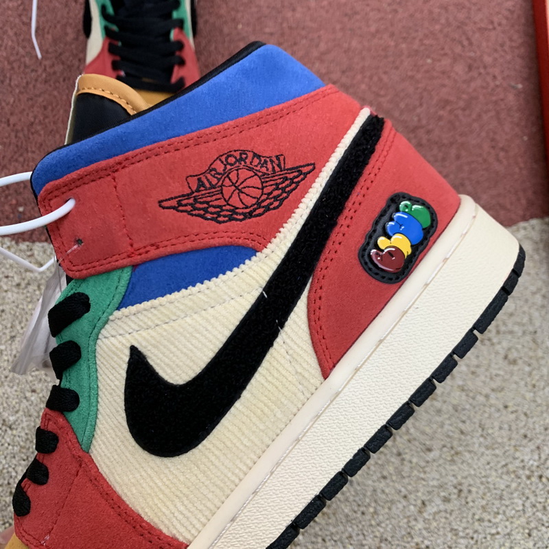 Jordan 1 Mid Fearless Blue the Great