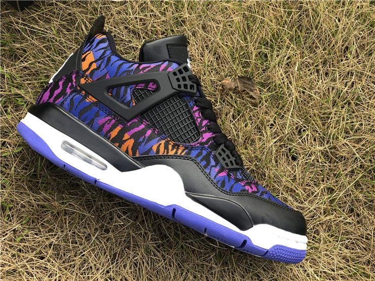 Air Jordan 4 Tiger Pattern Camouflage