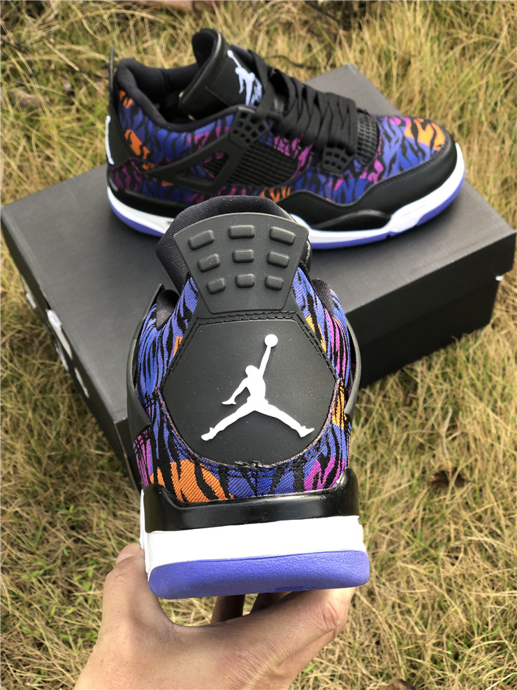 Air Jordan 4 Tiger Pattern Camouflage