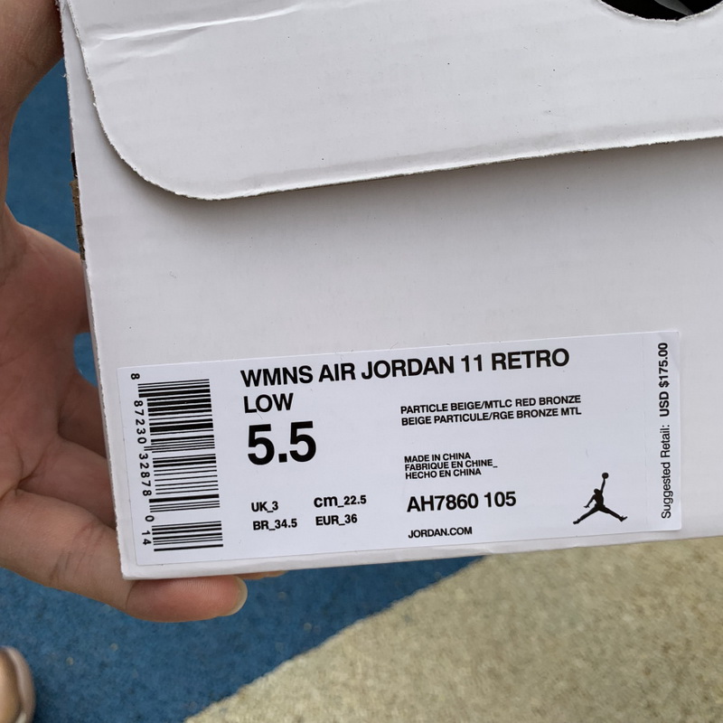 Air Jordan 11 Low GS “Rose Gold”