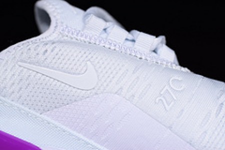 Nike womens Air Max 270 whitepurple