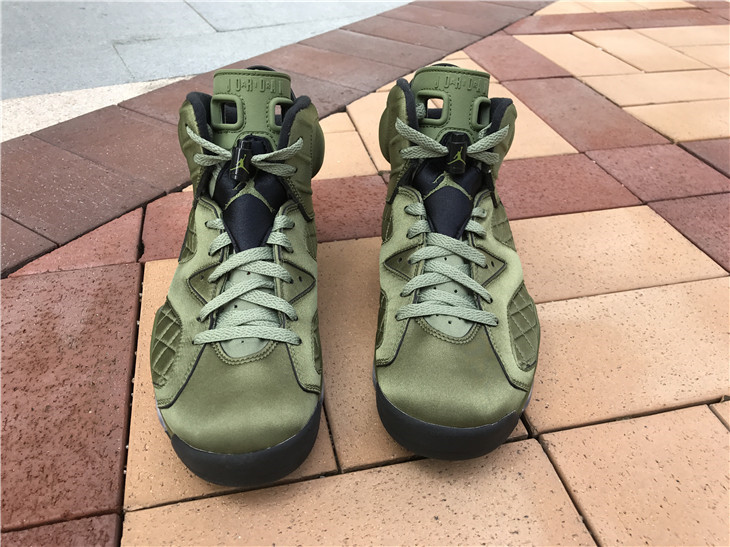 Air Jordan 6 Nylon Green