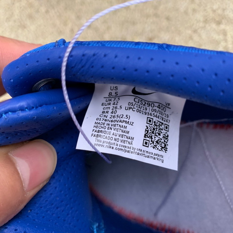 CLOT x Nike Air Force 1 Low Blue