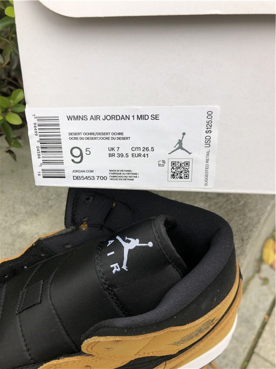 Air Jordan 1 Mid Wheat