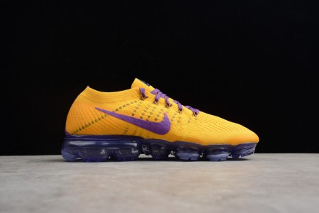 Nike Air VaporMax Flyknit 2018Lemon Yellow/Purple mens