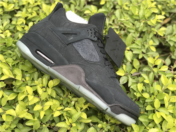 KAWS x Air Jordan 4 Black