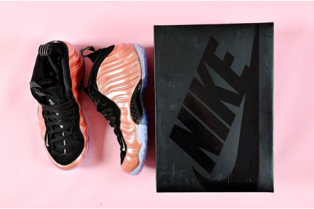 NIKE AIR FOAMPOSITE ONE RUST PINK white/ black