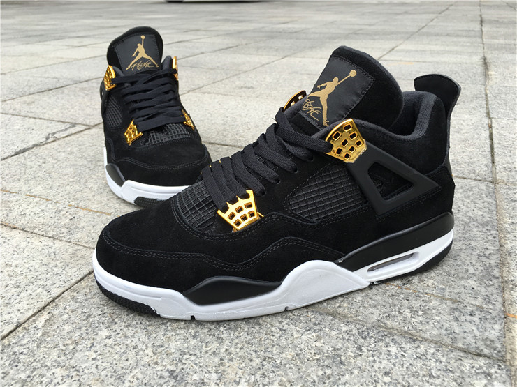 Air Jordan 4 ''Black Suede''