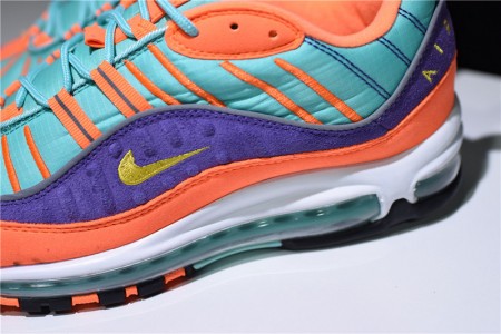 Nike Air Max 98 Cone Tour Yellow Hyper Grape