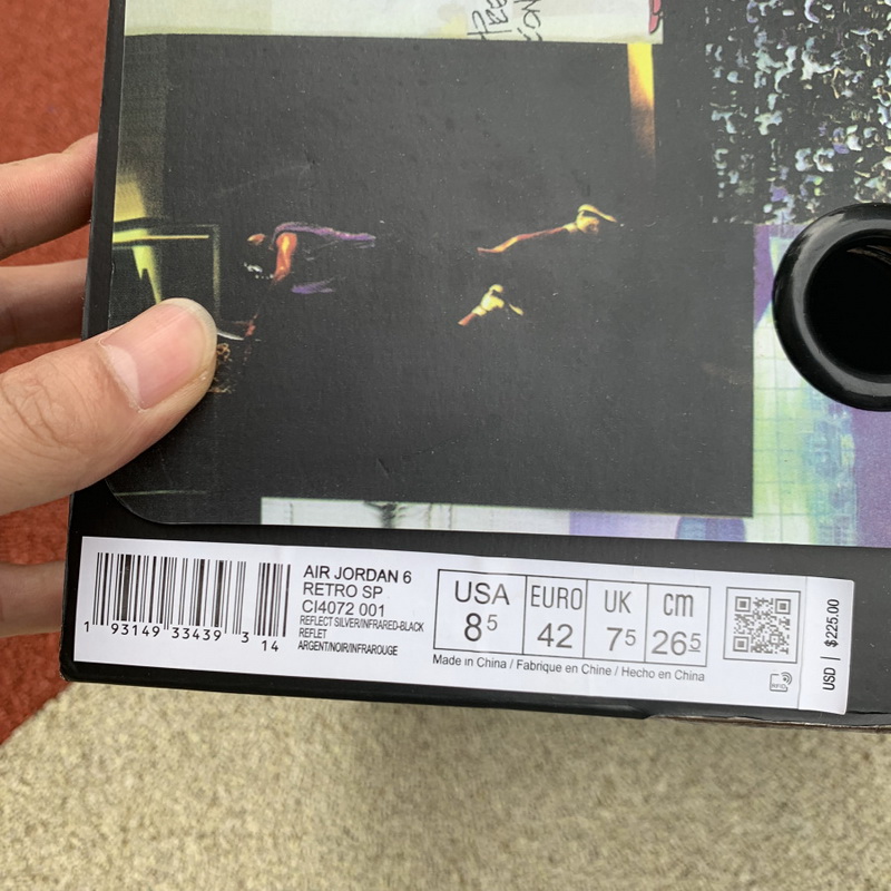 Air Jordan 6 “Reflective Bugs Bunny”
