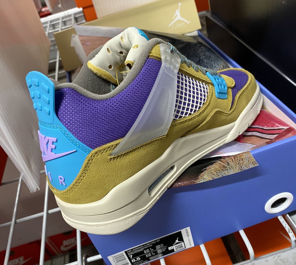 Union x Air Jordan 4 30th Anniversary Desert Moss