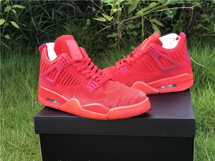 Air Jordan 4 Flyknit Red