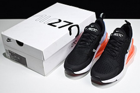 Nike AIR MAX 270 black orange
